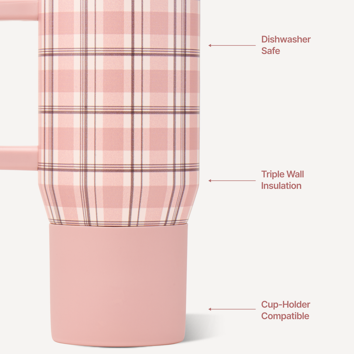 Coffee Traveler - Pillow Talk Plaid - US 2519