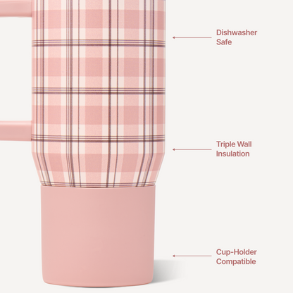 Coffee Traveler - Pillow Talk Plaid - US 2519