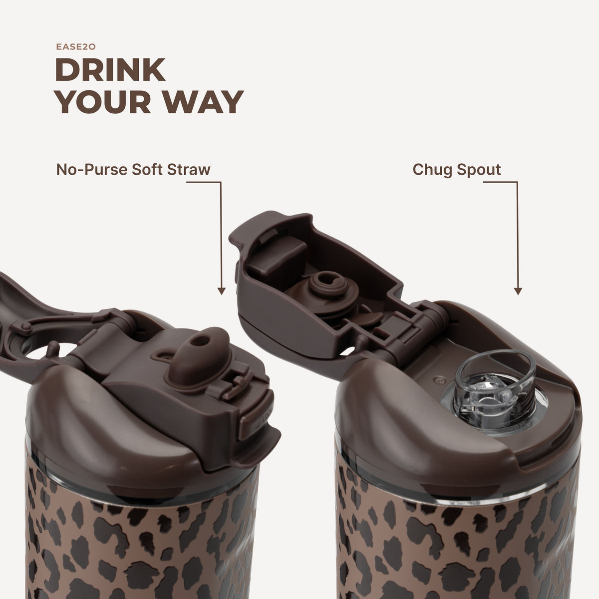 Ease2O (24Oz) - Brown Leopard - US 5360