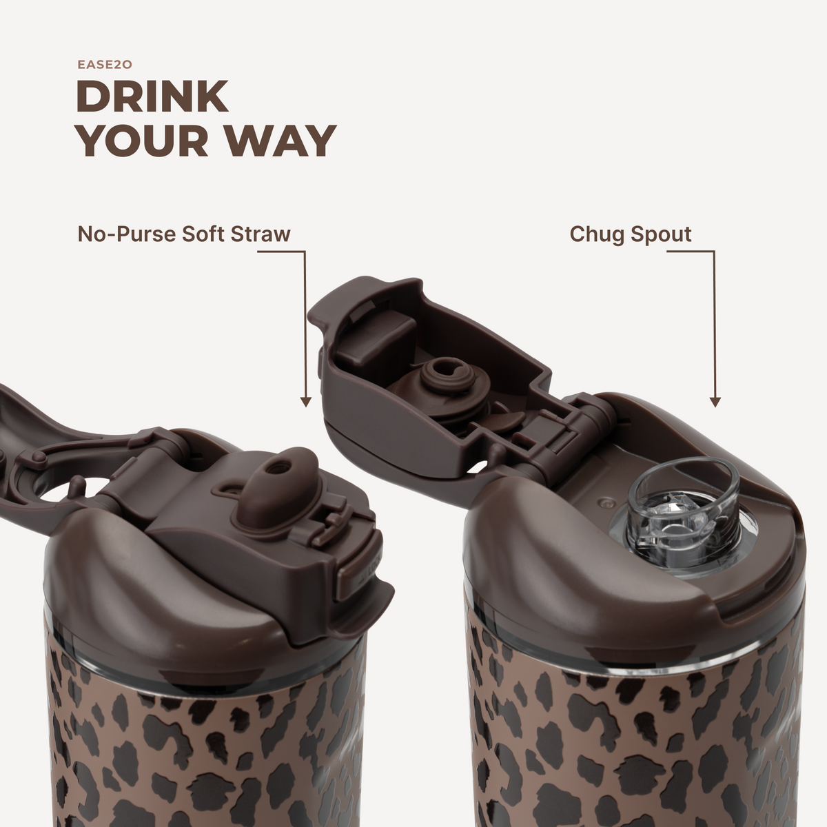 Ease2O (40Oz) - Brown Leopard - US 5056