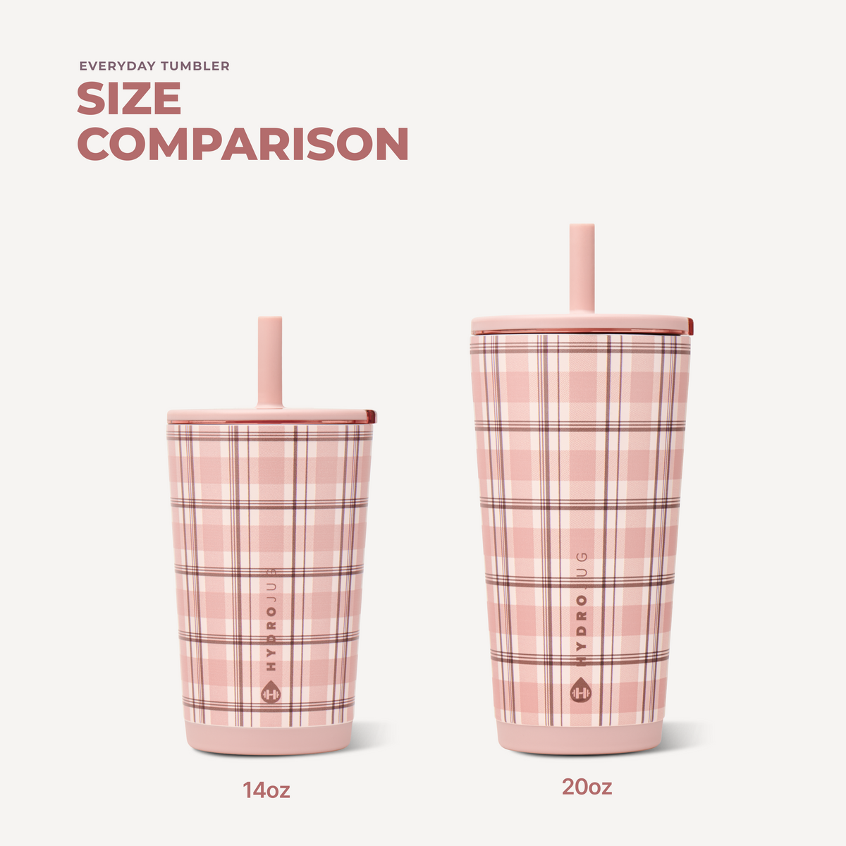 Everyday Tumbler 14Oz - Pillow Talk Plaid - US 5300