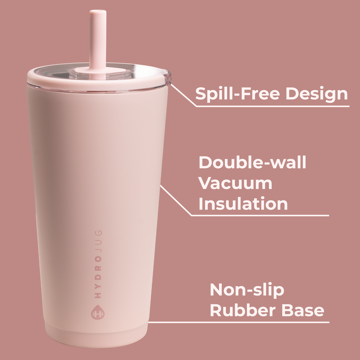Everyday Tumbler 20Oz - Dusty Rose - US 2543
