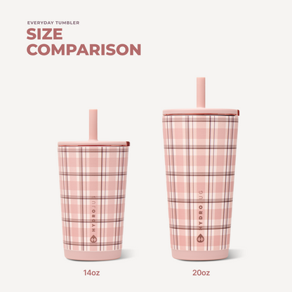 Everyday Tumbler 20Oz - Pillow Talk Plaid - US 5242