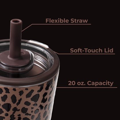 Everyday Tumbler 20Oz - Brown Leopard - US 5123