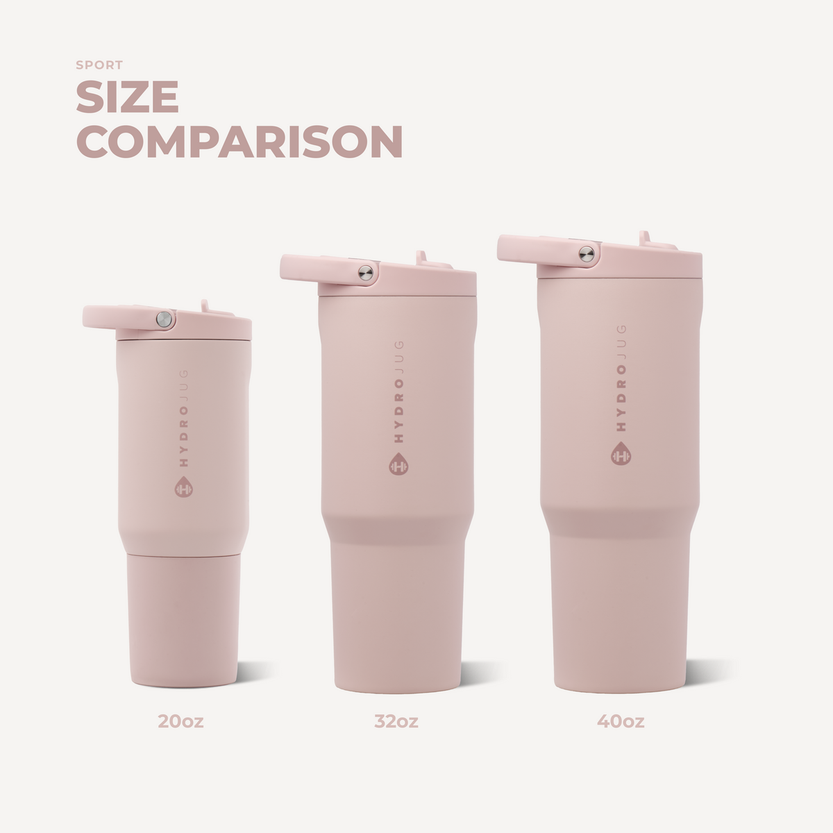 Sport (20Oz) - Dusty Rose - US 8782
