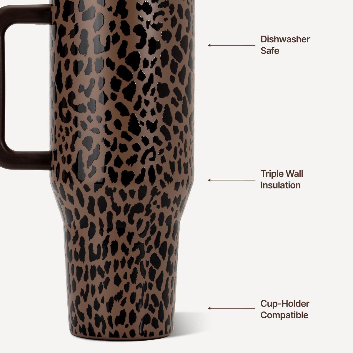 Traveler (40Oz) - Brown Leopard - US 0162