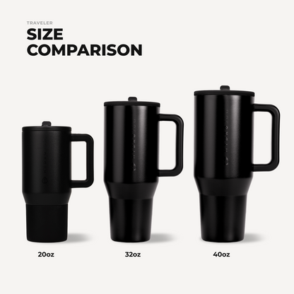 Traveler (32Oz) - Black - US 0386
