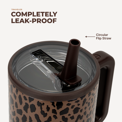 Traveler (32Oz) - Brown Leopard - US 1713